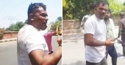 Moment British Air India survivor walks away from horror fireball crash