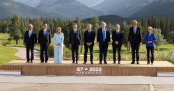 G7 concludes with grovelling thanks to Donald Trump despite early departure snub