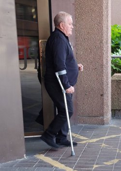 Aldi shopper said &#039;f*** off&#039; and drove off with manager clinging to car bonnet