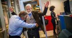 Flyers in heatwave face unexpected run-in with airport security for very personal reason