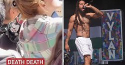 Moment Palestine Action supporter is caught imitating Bob Vylan&#039;s Glastonbury chant