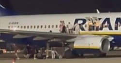 Ryanair passenger describes &#039;utter chaos&#039; as tourists left injured &#039;jumping off wing&#039;
