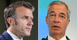 Nigel Farage 'snubbed' by Macron during major UK visit