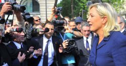 Marine Le Pen's party HQ raided by 20 armed police officers