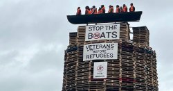 Police declare major incident over &#039;racist&#039; bonfire clearance amid violence fears