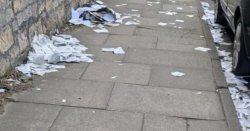 &#039;Sensitive&#039; army papers found scattered in street