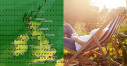UK weather maps show where will get 20C mini-heatwave in April