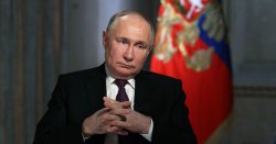 Livid Russia accuses US of &#039;blackmail&#039; as Putin seizes area &#039;size of Greater Manchester&#039;