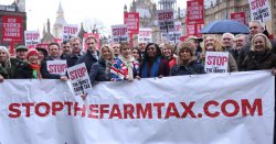 Farm tax outrage must not be forced down the agenda by Labour&#039;s meltdown