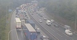 M60 traffic LIVE: Crash shuts motorway with huge delays