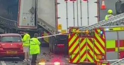 M4 traffic LIVE: Motorway closed after &#039;massive crash&#039; between two lorries near Heathrow