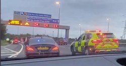 M60 remains closed after 12 hours as motorcyclist killed in horror crash