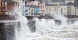 UK households told &#039;only open doors when needed&#039; as Storm Floris looms