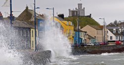 Met Office issues rare 12-hour &#039;danger to life&#039; warning as Storm Floris brings 90mph winds