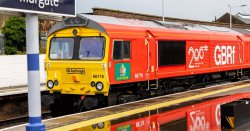 Train celebrating 200 years of UK railways &#039;given American whistle&#039;