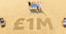 Life is now a beach for retired binman who has landed a £1m EuroMillions jackpot