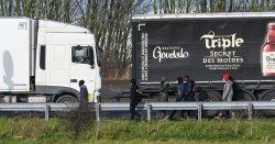 13 freezing migrants rescued in UK-bound lorry as fears over new surge intensify