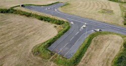 Road in Wales that leads to £10m business park with no businesses - it&#039;s not the only one