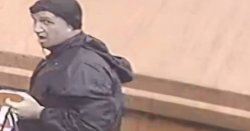 Bungling thief who tried to rob a Greggs caught on camera putting on his balaclava