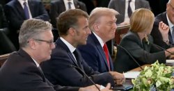 Keir Starmer snubbed as Donald Trump makes him sit at end of table