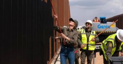Social media points out glaring gaffe in Trump&#039;s plan to paint border wall black to stop c