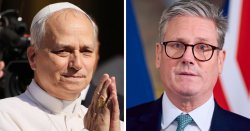 Pope wades into Keir Starmer’s Chagos surrender deal as he speaks of &#039;grave inj<b class='text-danger'>us</b>tice&#039;