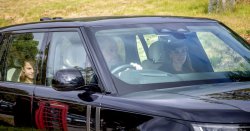 Prince William and Princess Kate spotted as they take family day out in Scotland