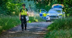 Horror as &#039;charred&#039; human remains discovered by dog walker in UK forest