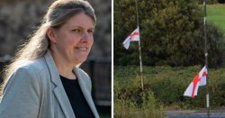 Lefty MP calls for flags to be removed as they ‘threaten the breakdown of society’