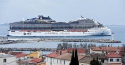 Moment packed cruise ship of 6,000 passengers cuts out in the middle of the Mediterranean