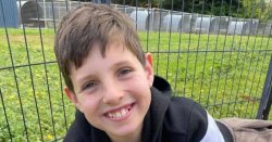 Sobbing SUV driver interrupts grieving dad of boy she killed as he sat with pals