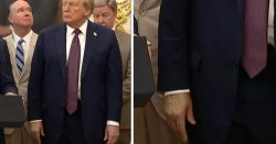 Donald Trump health fears erupt as &#039;major discoloration&#039; spotted on hand