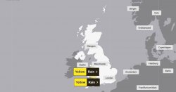 UK weather: Flooding fears as nearly one month&#039;s rain to batter parts of country in hours