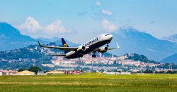 Ryanair flight chaos as it makes emergency landing after passenger starts eating passport