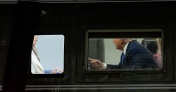 Trump waves finger in Melania&#039;s face as pair caught in heated exchange