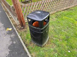 Mum to be &#039;interviewed by police&#039; after putting envelope in public waste bin