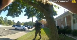 Chilling bodycam footage shows moment cops fatally shoot down Michigan church killer
