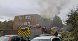 Middleton fire LIVE: Blaze rages in block of flats as emergency services rush to scene