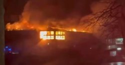 Horror as huge fire rips through Celtic Supporters Club as shopping centre evacuates