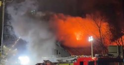 Pontllanfraith fire LIVE: Huge blaze erupts in tiny village as smoke billows into the sky