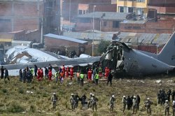 Horror as plane full of money crashes - at least 20 killed