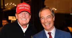 Farage flies to Trump to save British base from 'loser' Starmer: 'we are beating them!'