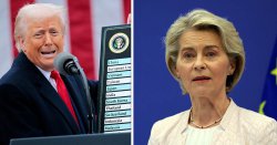 Stock markets LIVE: Von der Leyen vows to fight back as Trump tariffs leave EU reeling