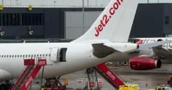 Horror at UK airport as man falls from Jet2 plane