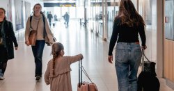 Five documents split parents with children need at the airport
