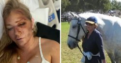 Woman driving car in Virginia Giuffre bus crash breaks silence