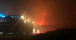 Hilltown: More than 100 firefighters tackle two-mile blaze as &#039;major incident&#039; declared