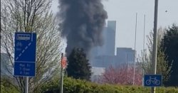 Salford fire LIVE: Smoke seen for miles around Greater Manchester
