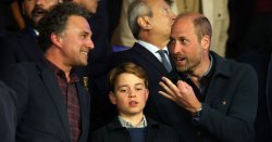 Prince George joins &#039;pretty terrified&#039; Prince William at key Villa match in Paris