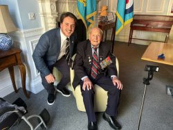 I had afternoon tea with WW2 veterans on VE Day - one thing will stick with me forever